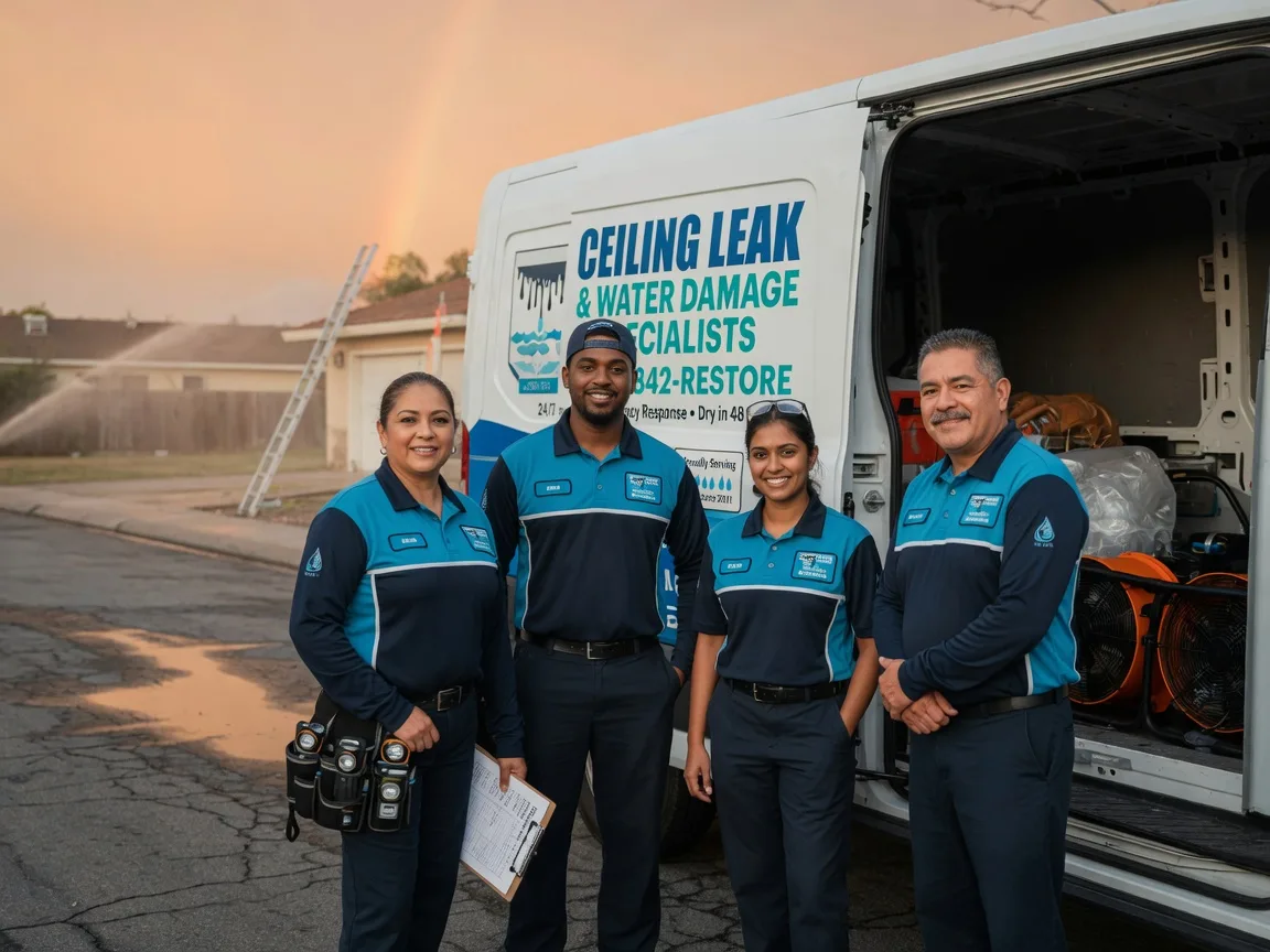 Ceiling Leak Cleanup company in Montgomery Village, MD